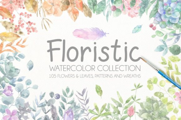 Floristic Watercolor Collection: A Designer’s Review for Real Content Publishing
