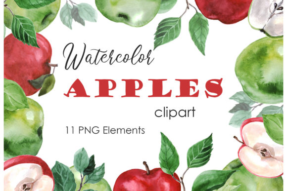h1Watercolor Apple Clipart: A Versatile Illustration for Creative Sellers/h1