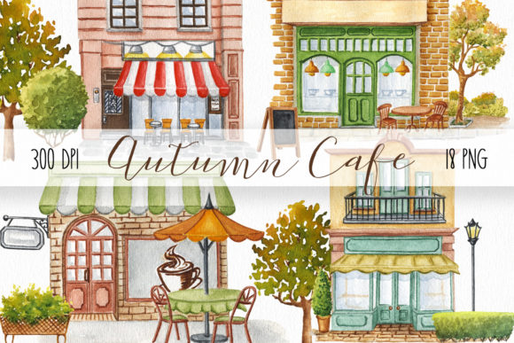 Watercolor Autumn Cafe Clipart: A Designer’s Honest Review